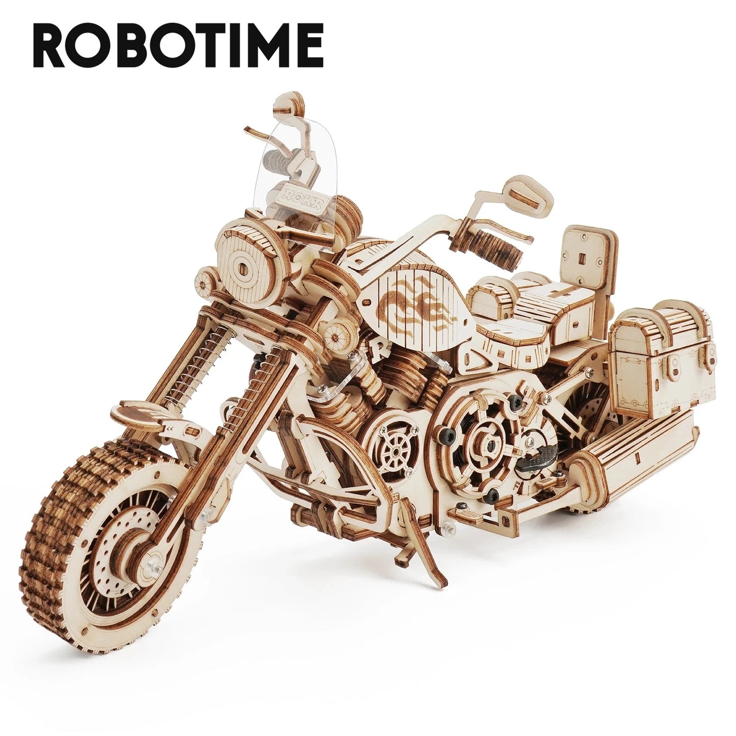 Robotime DIY Motorcycle Wooden Model