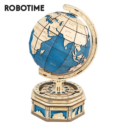 Robotime Globe - 3D Wooden Puzzle